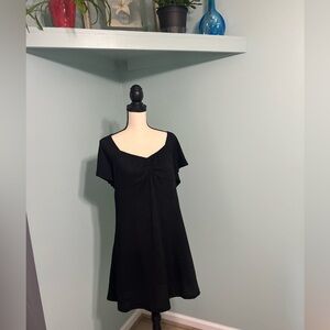 SO Black Ruched Little Black Dress